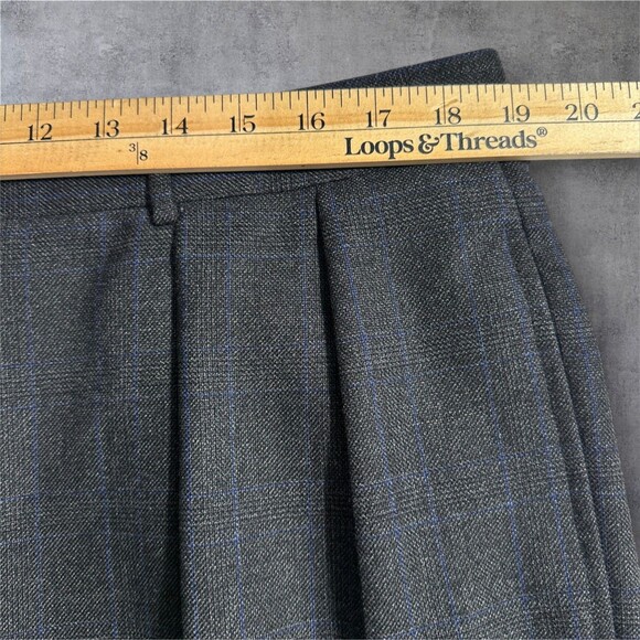POLO RALPH LAUREN Mens 2 Piece Suit Blazer 46L Pant 38Wx32L Gray Wool Made Italy - Picture 10 of 16